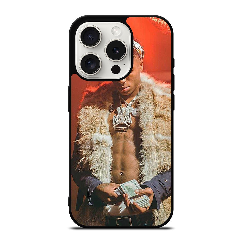 RAPPER YOUNGBOY NBA iPhone 15 Pro Case Cover