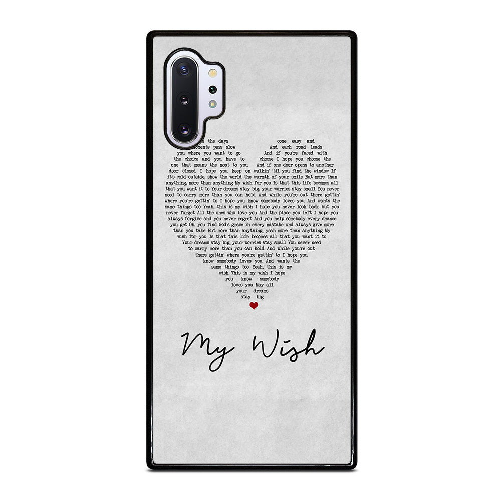 RASCAL FLATTS BAND LYRIC Samsung Galaxy Note 10 Plus Case Cover