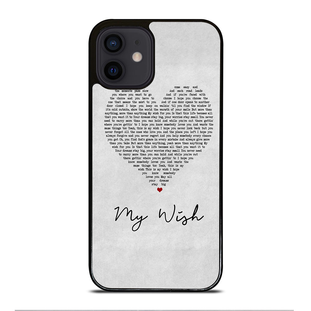 RASCAL FLATTS BAND LYRIC iPhone 12 Mini Case Cover