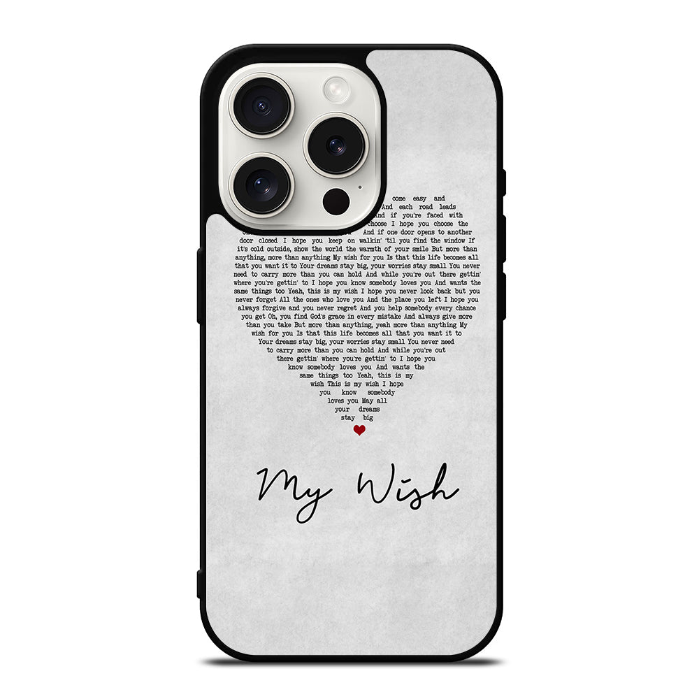 RASCAL FLATTS BAND LYRIC iPhone 15 Pro Case Cover