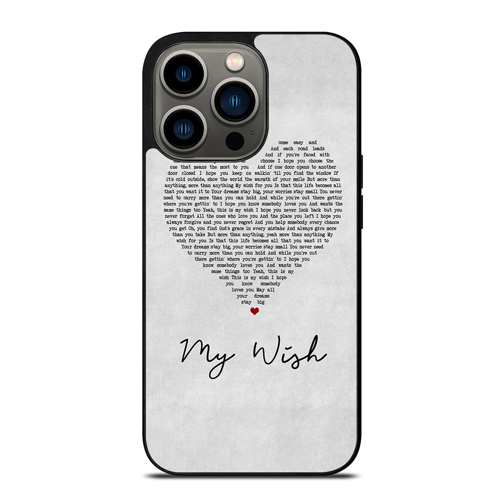 RASCAL FLATTS BAND LYRIC iPhone 13 Pro Case Cover