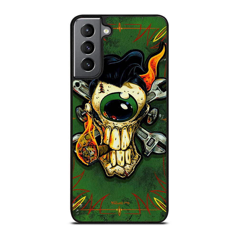 RAT FINK SKULL Samsung Galaxy S21 Plus Case Cover