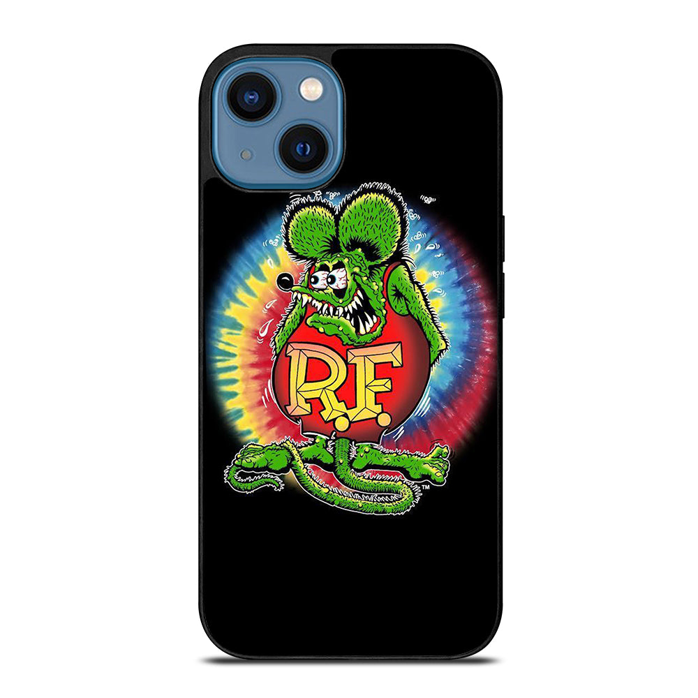 RAT FINK TIE DYE iPhone 14 Case Cover