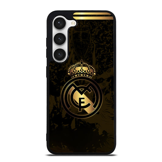 REAL MADRID FC GOLD LOGO Samsung Galaxy S23 Case Cover