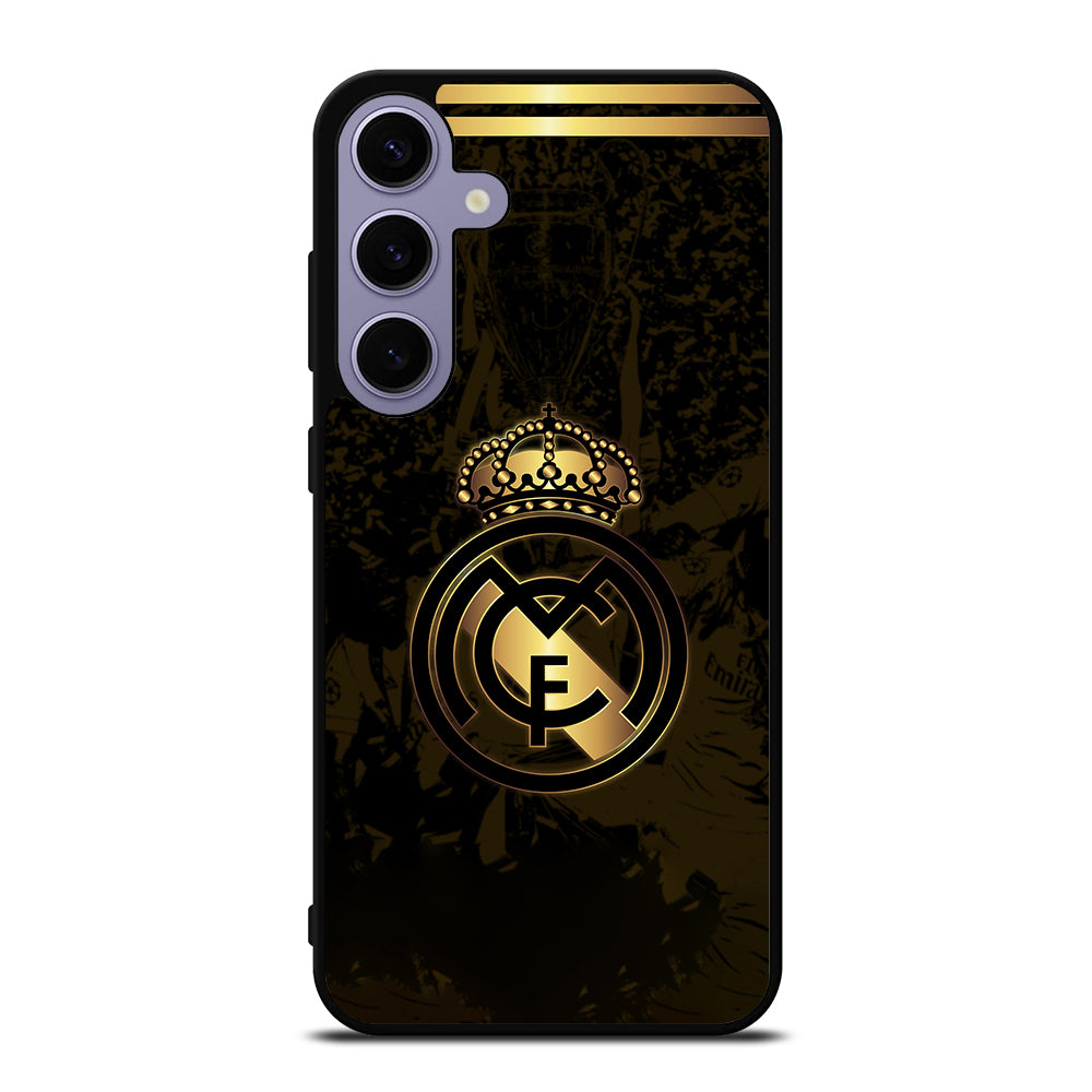 REAL MADRID FC GOLD LOGO Samsung Galaxy S24 Plus Case Cover