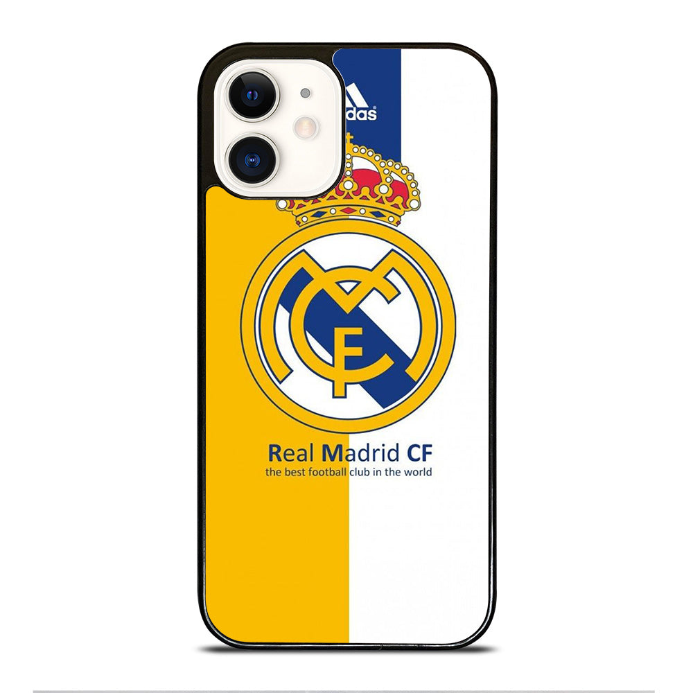 REAL MADRID FC LOGO iPhone 12 Case Cover