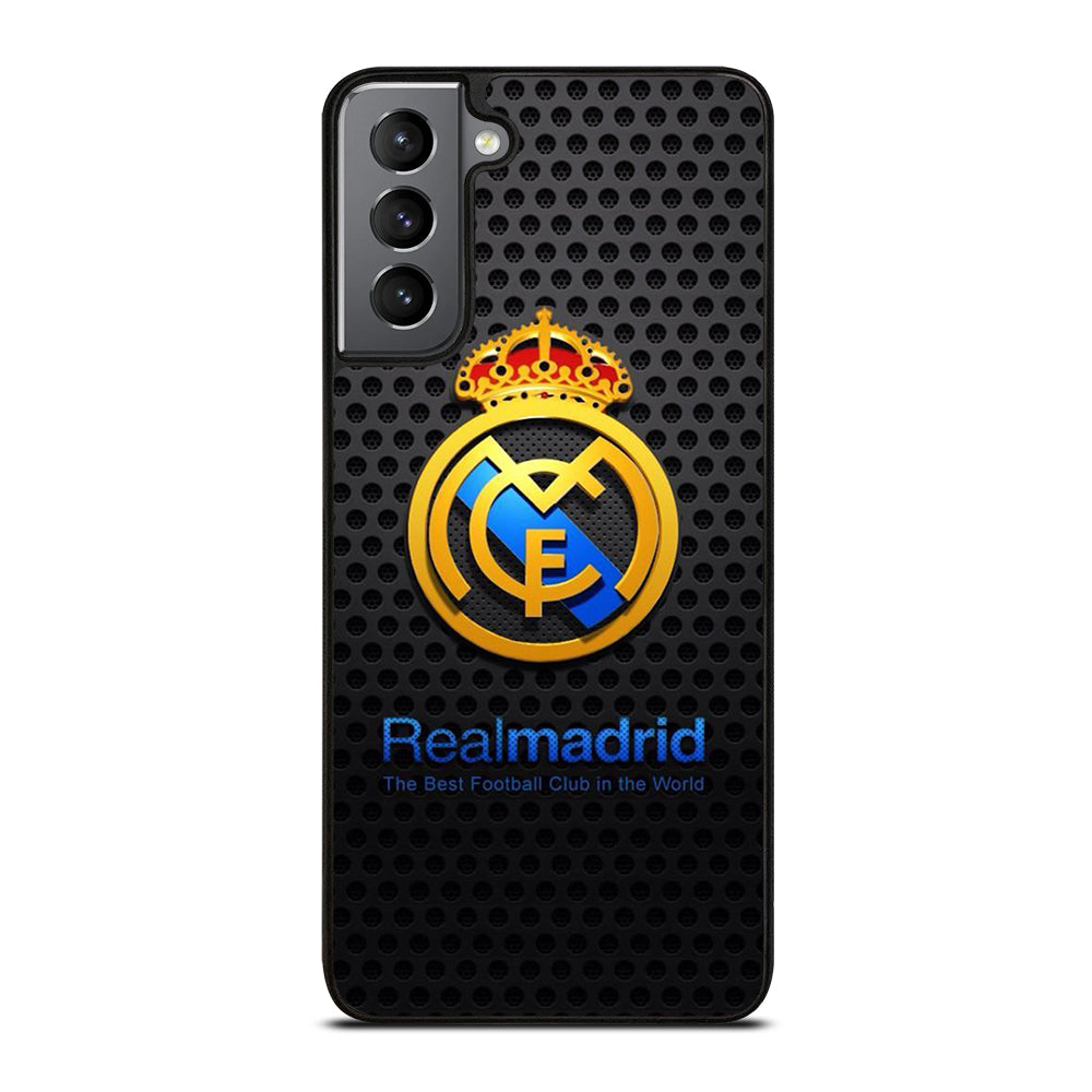 REAL MADRID FC METAL LOGO Samsung Galaxy S21 Plus Case Cover