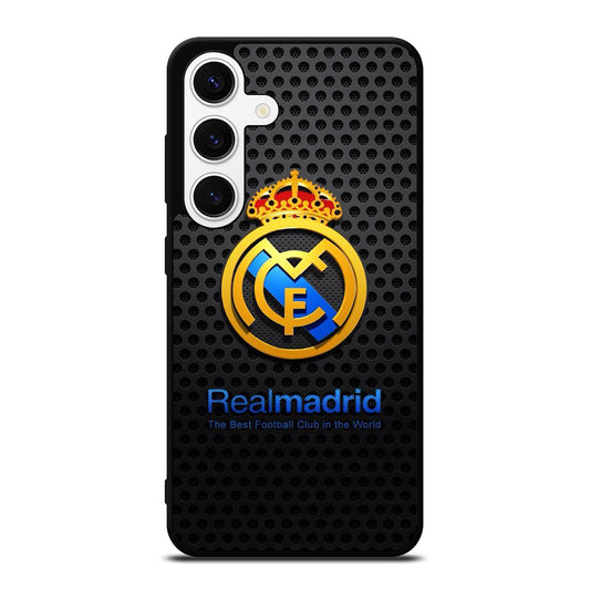 REAL MADRID FC METAL LOGO Samsung Galaxy S24 Case Cover