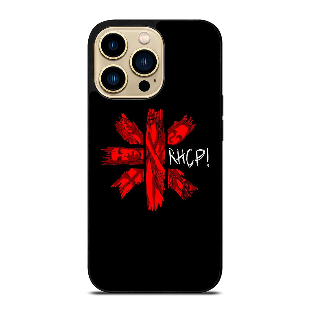 RED HOT CHILI PEPPERS ART LOGO iPhone 14 Pro Max Case Cover