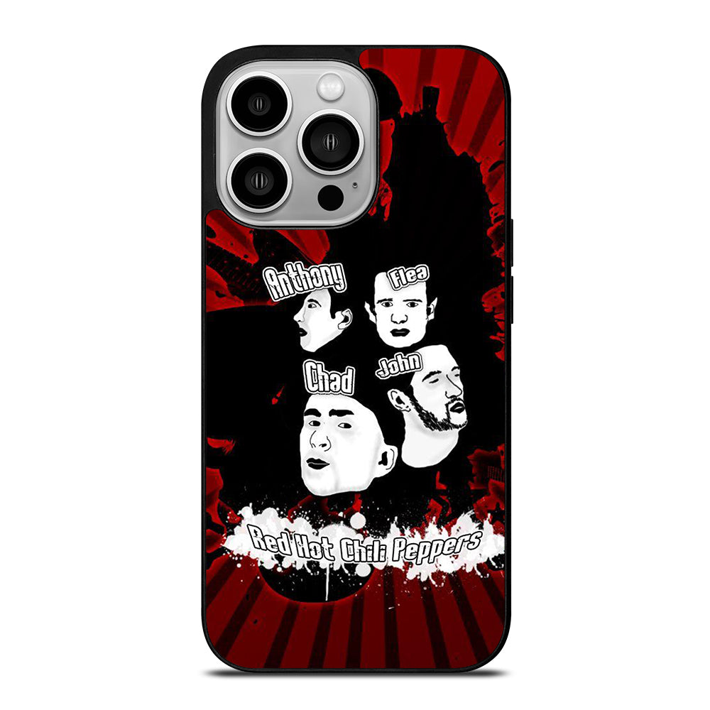 RED HOT CHILI PEPPERS ROCK BAND POSTER iPhone 14 Pro Case Cover