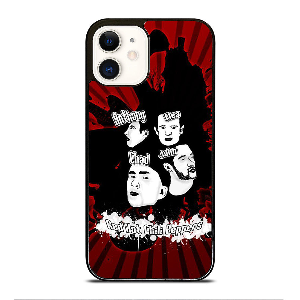 RED HOT CHILI PEPPERS ROCK BAND POSTER iPhone 12 Case Cover