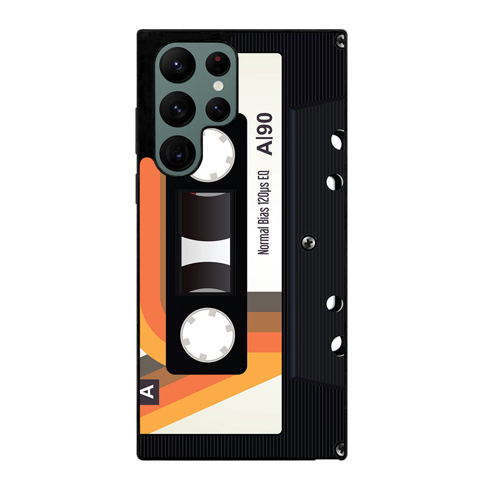 RETRO CASSETTE TAPE VINTAGE 2 Samsung Galaxy S22 Ultra Case Cover