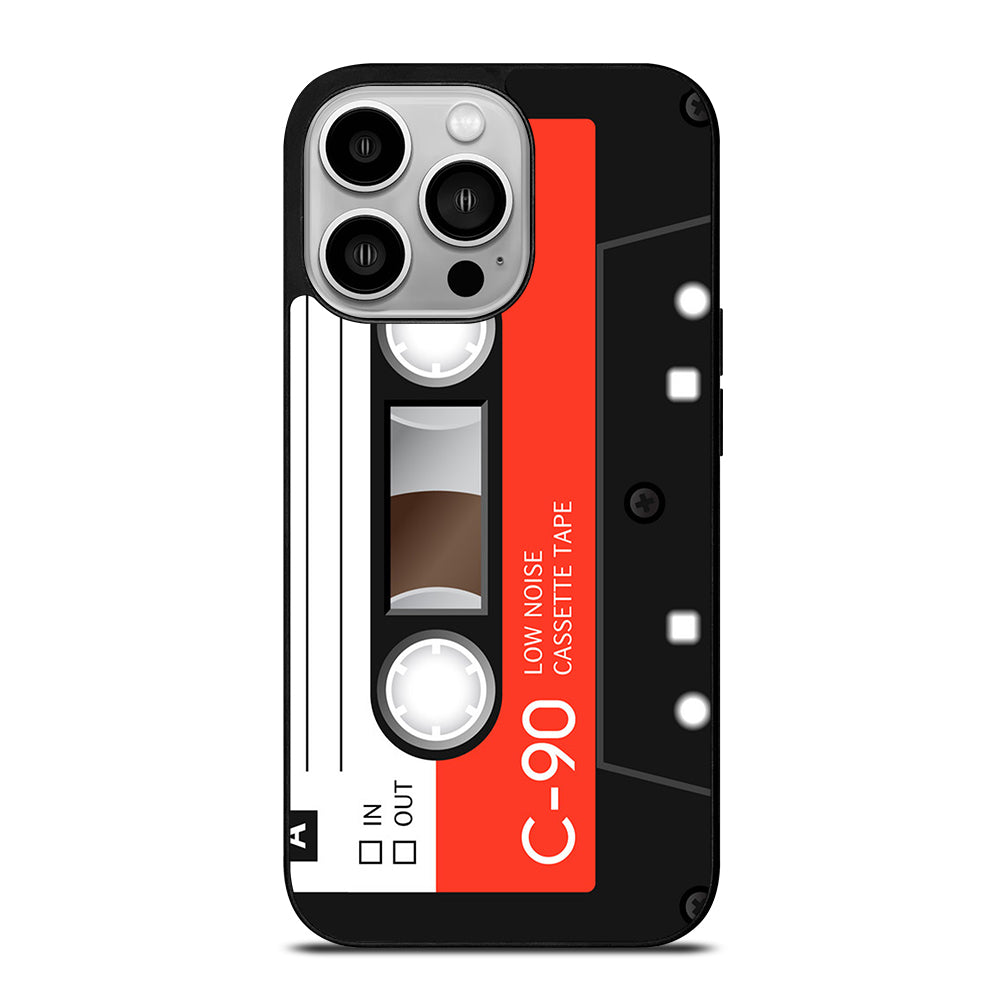 RETRO CASSETTE TAPE VINTAGE iPhone 14 Pro Case Cover
