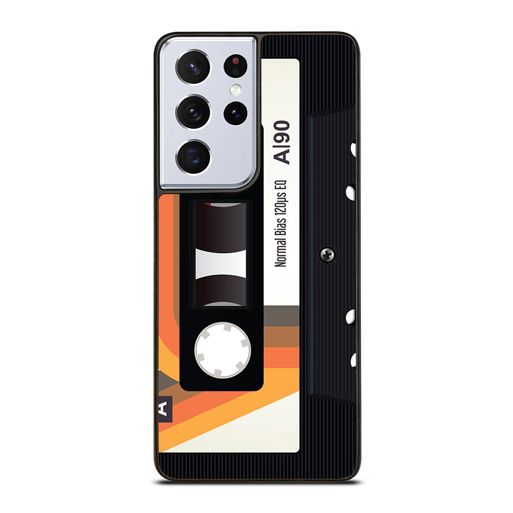 RETRO CASSETTE TAPE VINTAGE 2 Samsung Galaxy S21 Ultra Case Cover