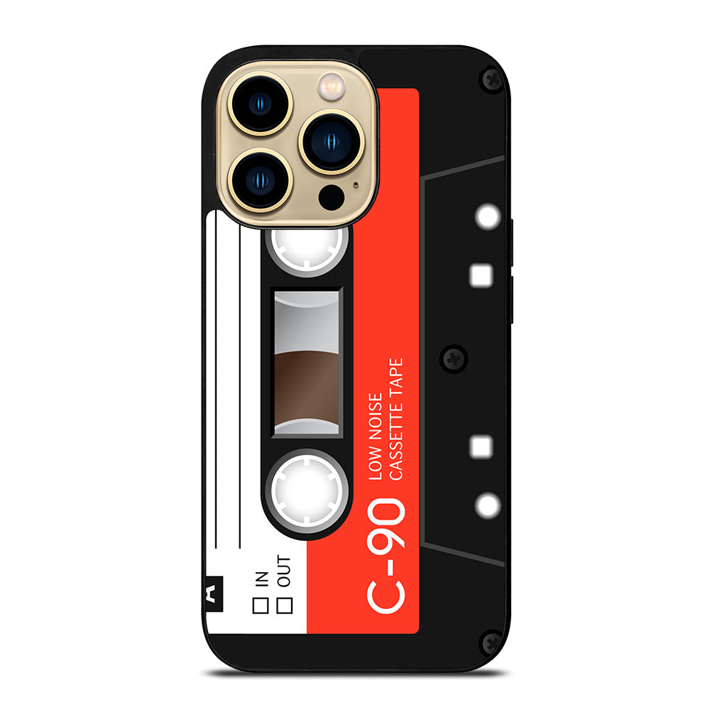 RETRO CASSETTE TAPE VINTAGE iPhone 14 Pro Max Case Cover