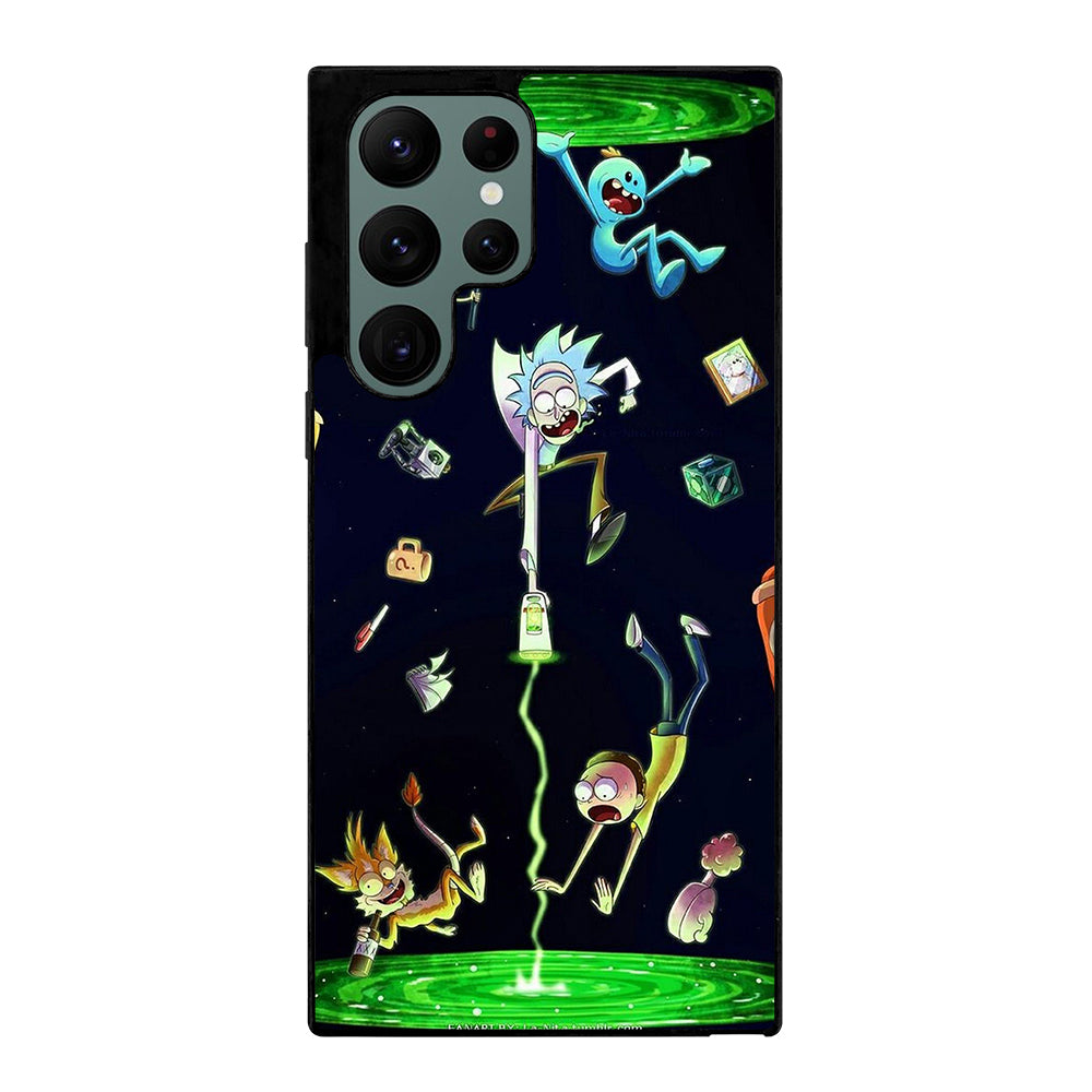 RICK AND MORTY PORTAL Samsung Galaxy S22 Ultra Case Cover