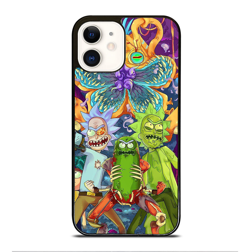 RICK AND MORTY CARTOON iPhone 12 Case Cover