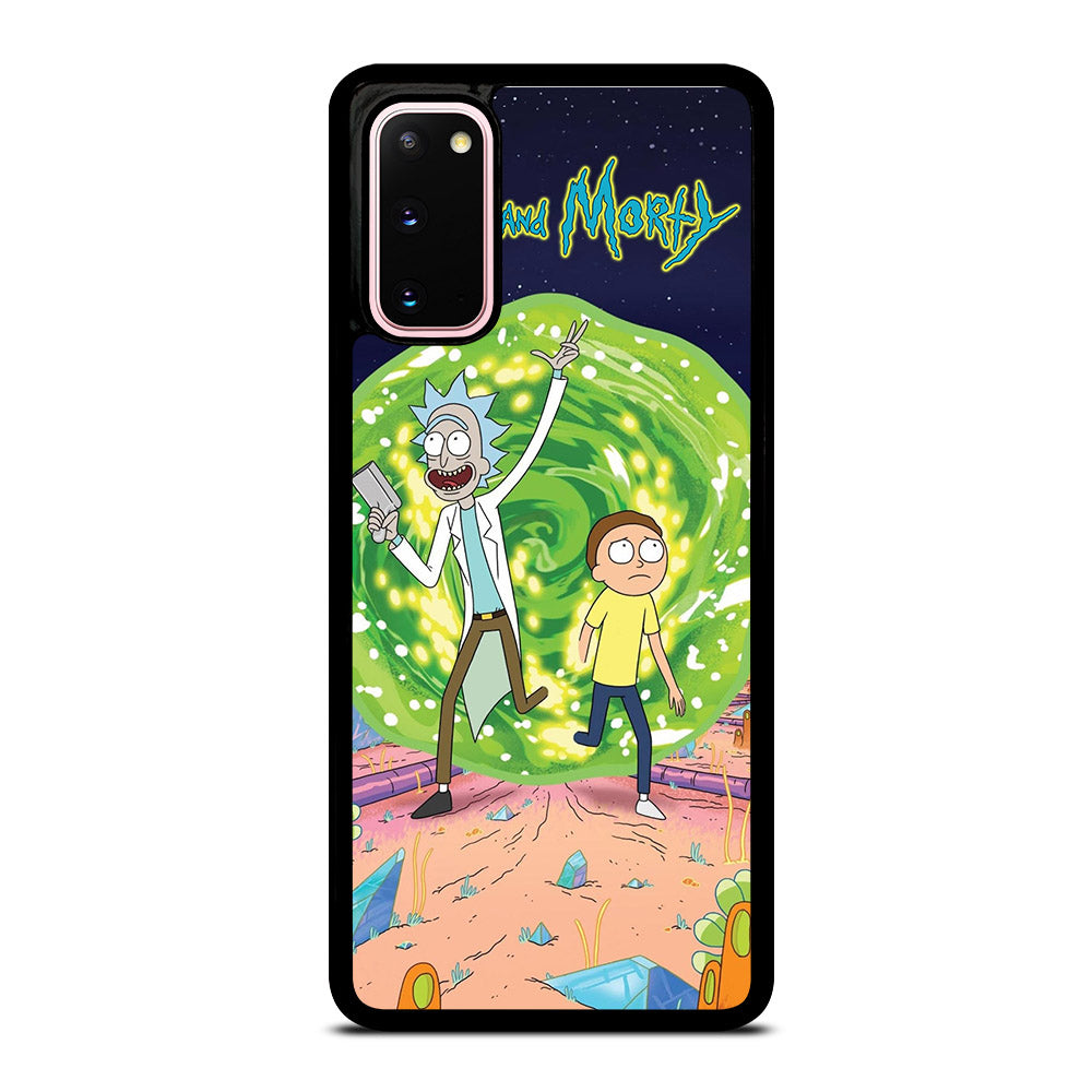 RICK AND MORTY IN PORTAL Samsung Galaxy S20 Case Cover