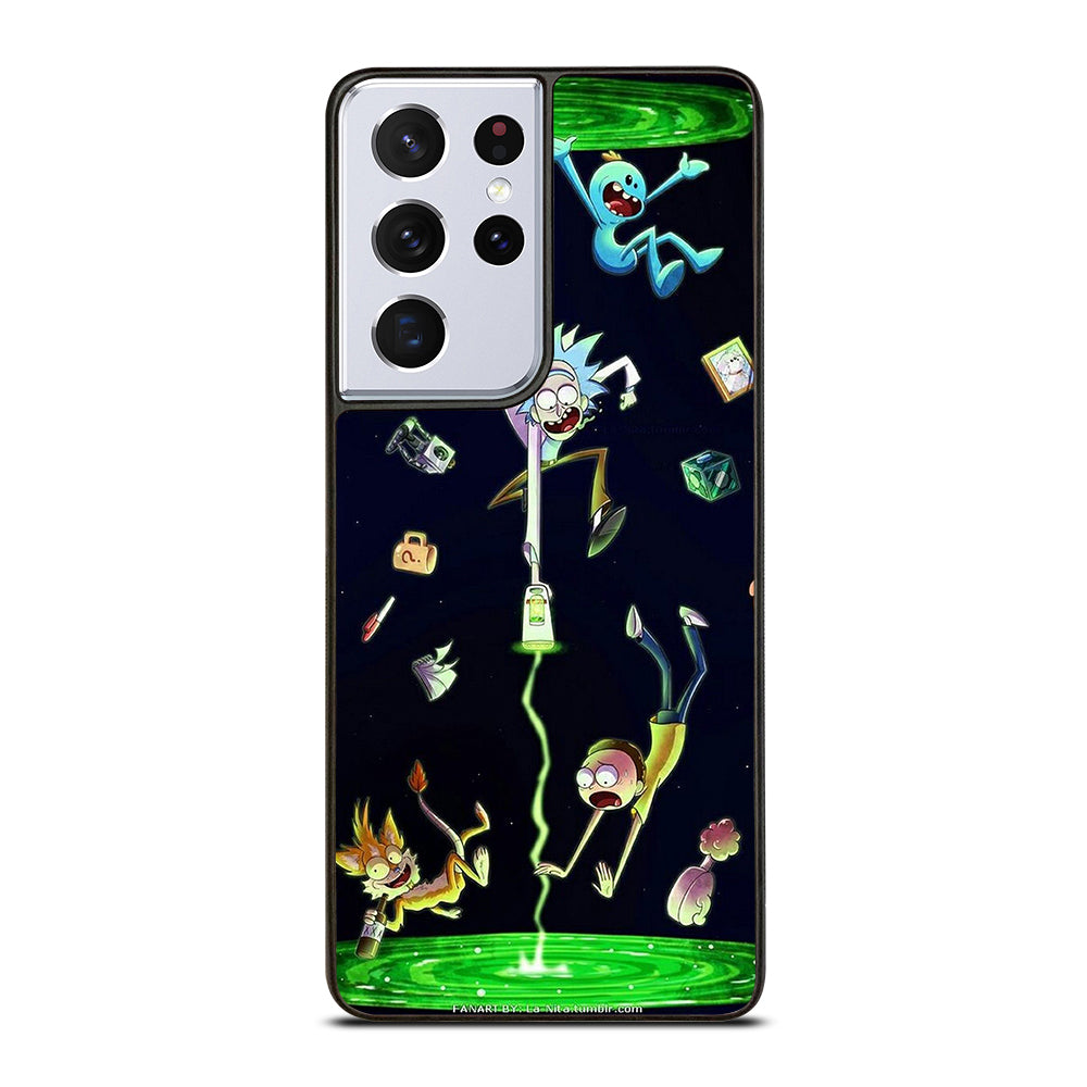 RICK AND MORTY PORTAL Samsung Galaxy S21 Ultra Case Cover