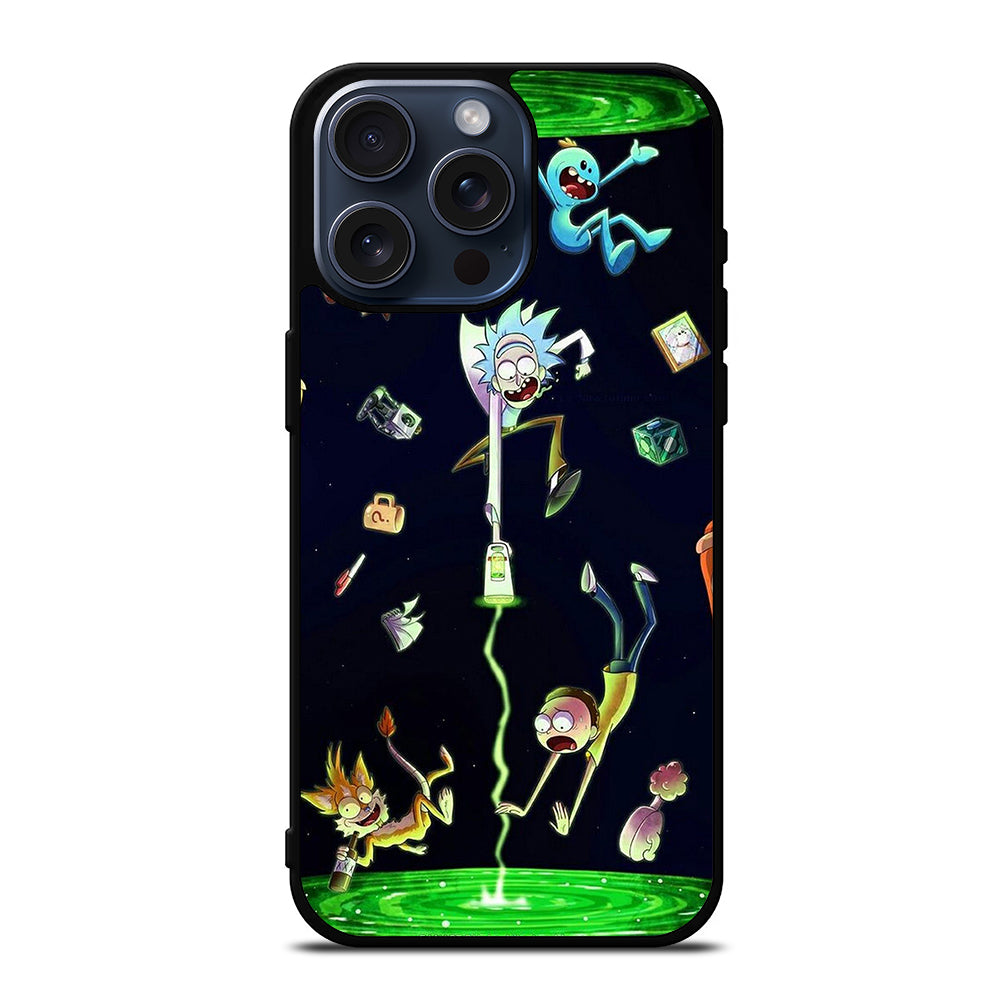 RICK AND MORTY PORTAL iPhone 15 Pro Max Case Cover
