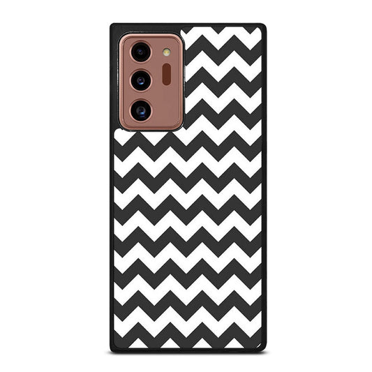 RILEY BLAKE CHEVRON PATTERN GREY Samsung Galaxy Note 20 Ultra Case Cover