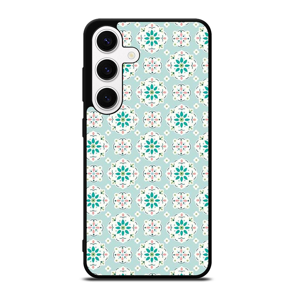 RILEY BLAKE BLUE PATTERN Samsung Galaxy S24 Case Cover