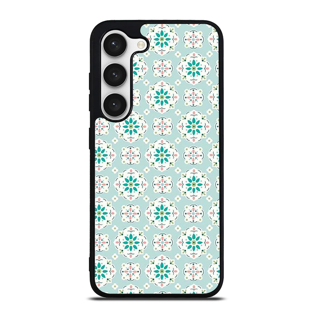 RILEY BLAKE BLUE PATTERN Samsung Galaxy S23 Case Cover