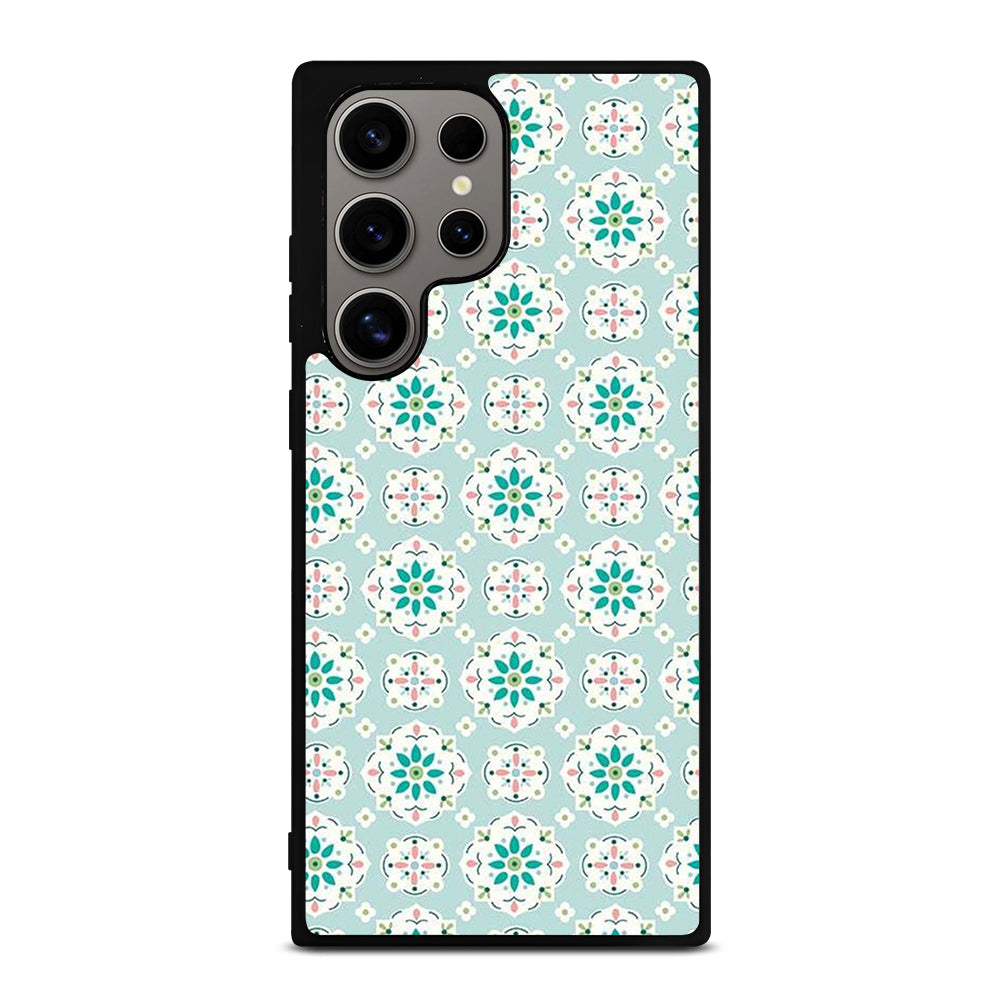 RILEY BLAKE BLUE PATTERN Samsung Galaxy S24 Ultra Case Cover