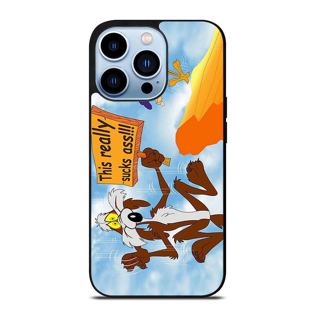 ROAD RUNNER LOONEY TUNES QUOTE iPhone 13 Pro Max Case Cover