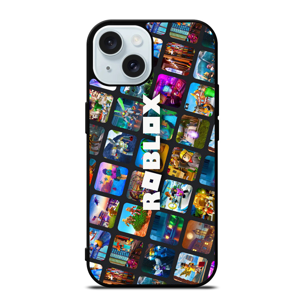 ROBLOX GAME LOGO iPhone 15 Case Cover – casecentro ROBLOX GAME LOGO iPhone 15 Case Cover – casecentro