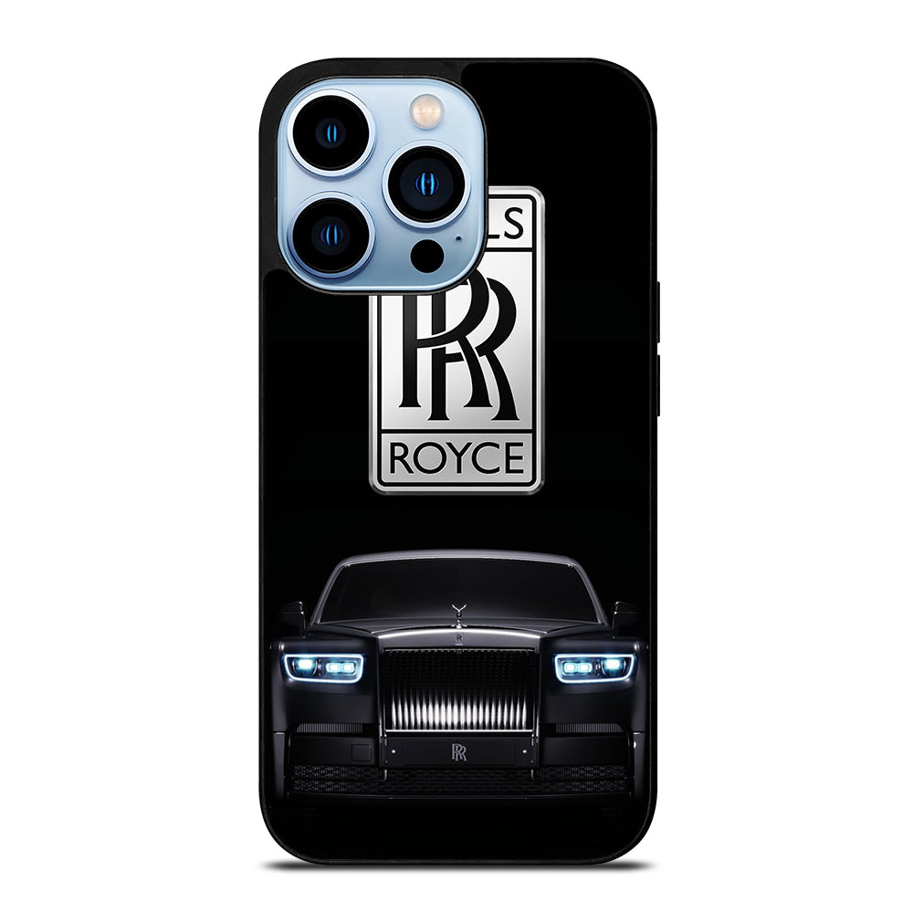 ROLLS ROYCE BLACK CAR iPhone 13 Pro Max Case Cover