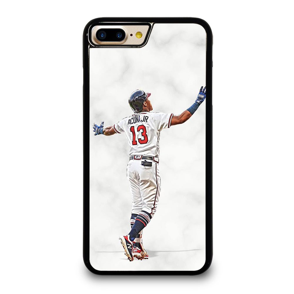 RONALD ACUNA JR ATLANTA BRAVES MARBLE iPhone 7 / 8 Plus Case Cover