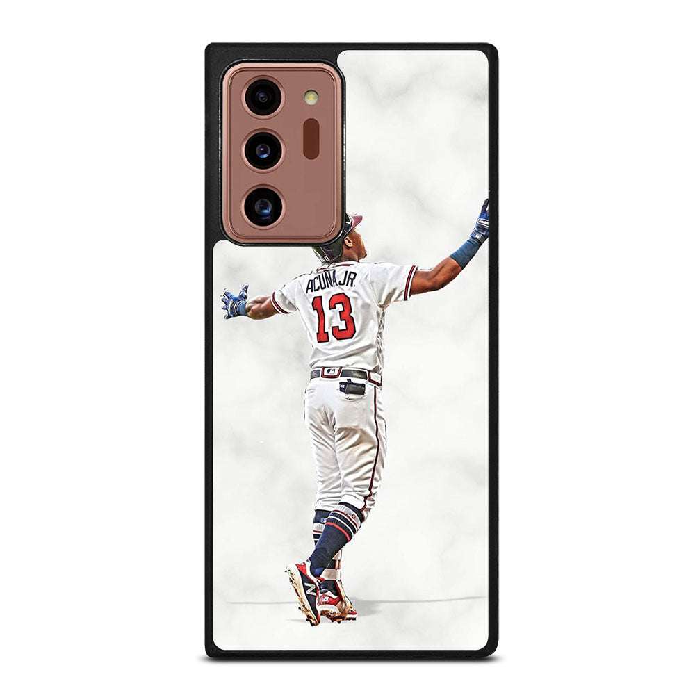 RONALD ACUNA JR ATLANTA BRAVES MARBLE Samsung Galaxy Note 20 Ultra Case Cover