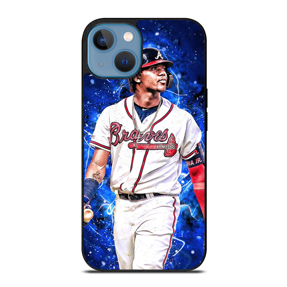 RONALD ACUNA JR ATLANTA BRAVES BASEBALL iPhone 13 Case Cover casecentro RONALD ACUNA JR ATLANTA BRAVES BASEBALL iPhone 13 Case Cover casecentro