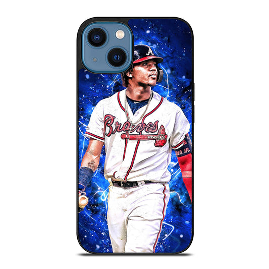 RONALD ACUNA JR ATLANTA BRAVES BASEBALL iPhone 14 Case Cover