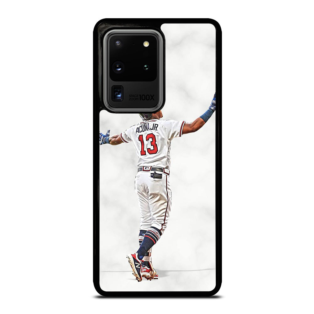 RONALD ACUNA JR ATLANTA BRAVES MARBLE Samsung Galaxy S20 Ultra Case Cover