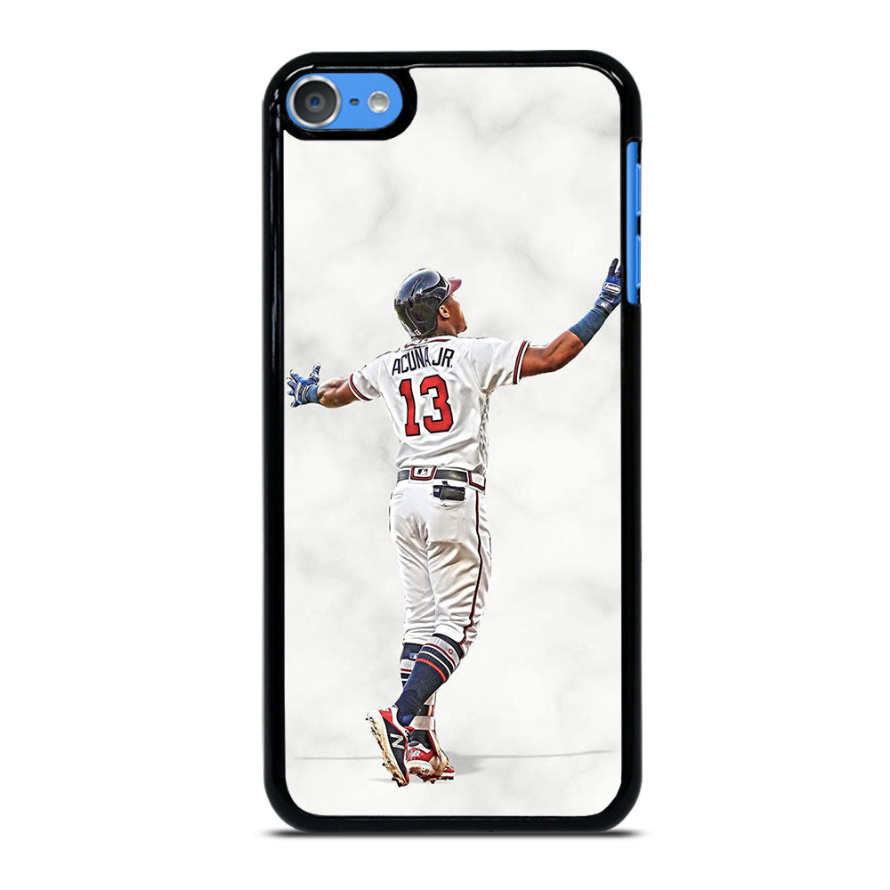 RONALD ACUNA JR ATLANTA BRAVES MARBLE iPod Touch 7 Case Cover