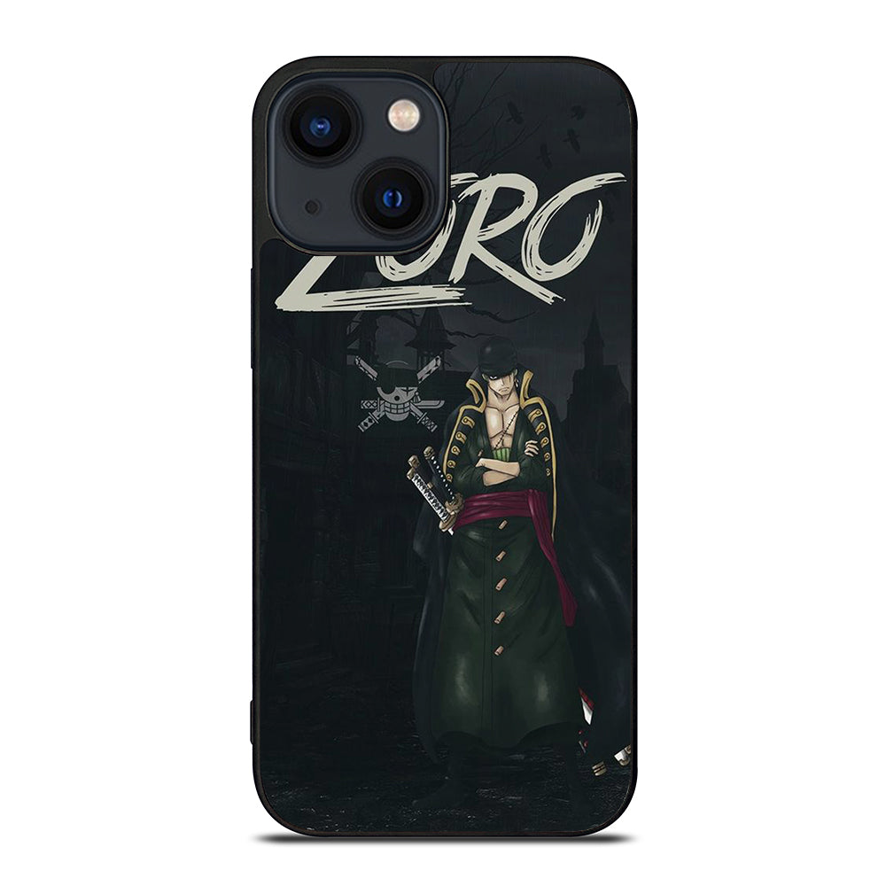RORONOA ZORO ONE PIECE ANIME iPhone 14 Plus Case Cover