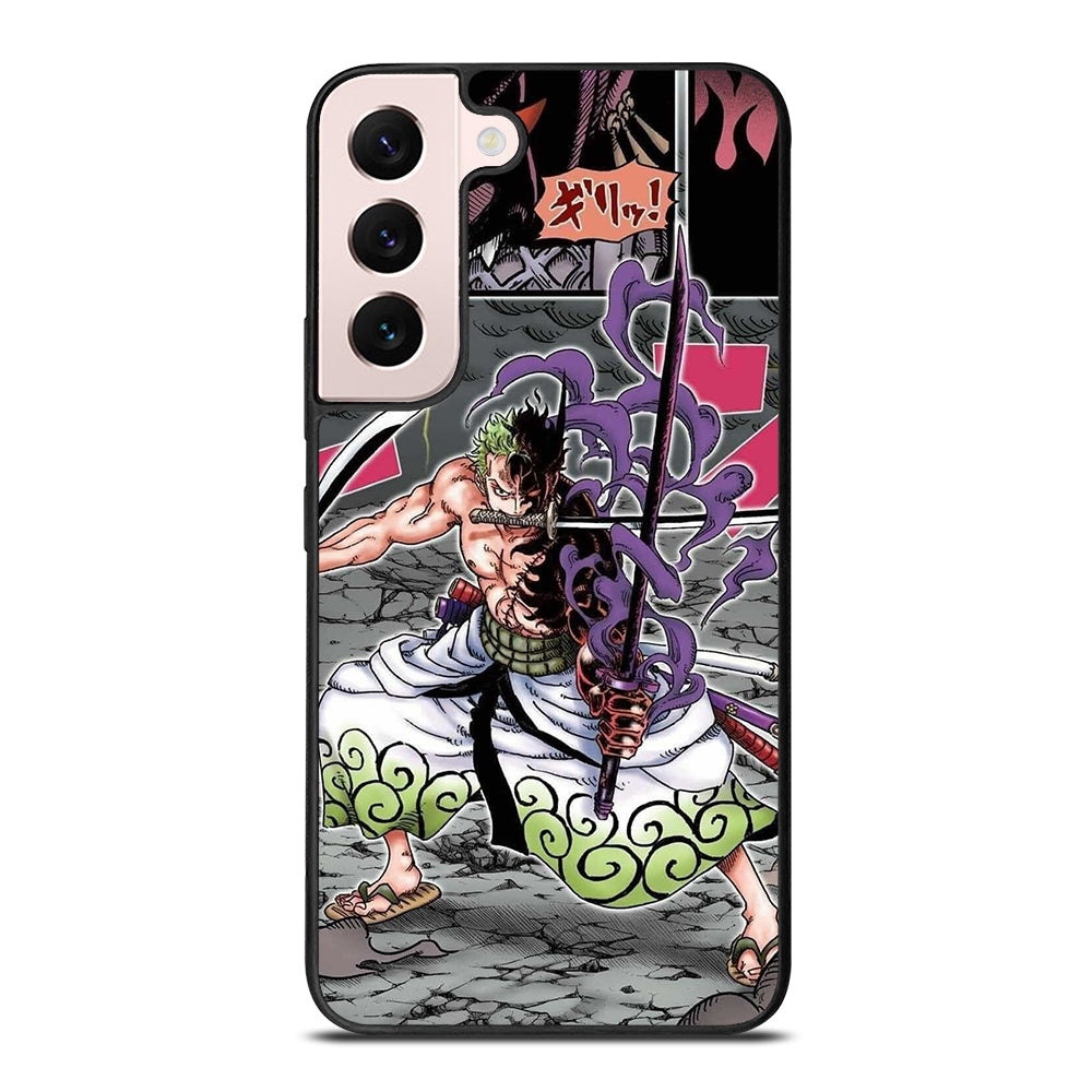 RORONOA ZORO ONE PIECE COMIC Samsung Galaxy S22 Plus Case Cover