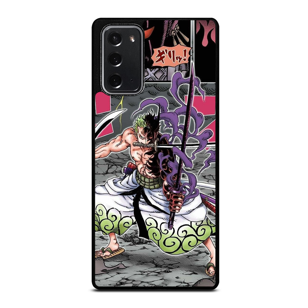 RORONOA ZORO ONE PIECE COMIC Samsung Galaxy Note 20 Case Cover