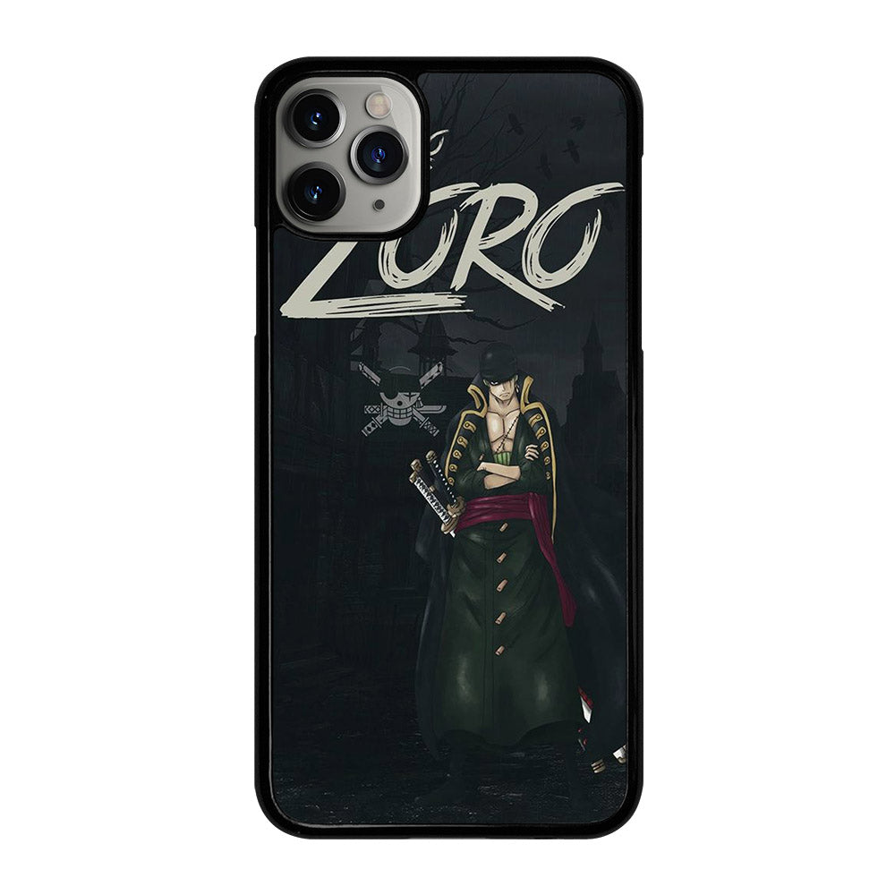 RORONOA ZORO ONE PIECE ANIME iPhone 11 Pro Max Case Cover