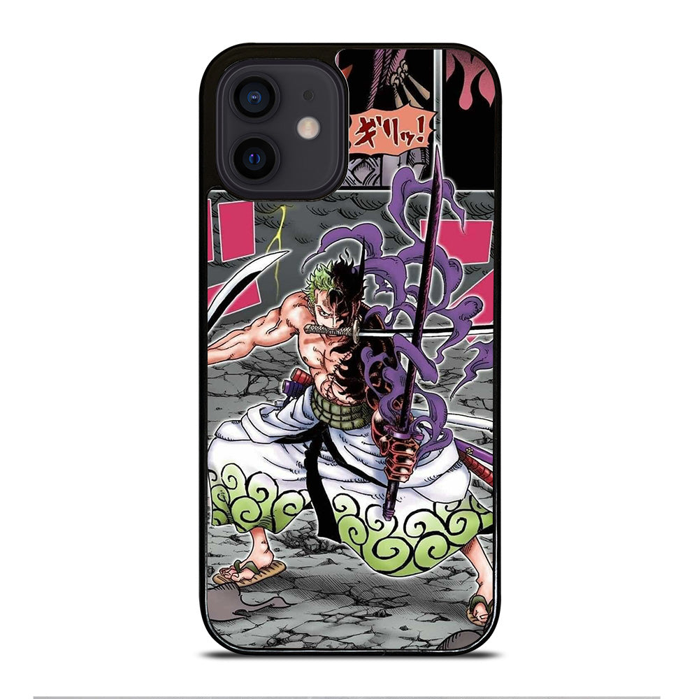 RORONOA ZORO ONE PIECE COMIC iPhone 12 Mini Case Cover