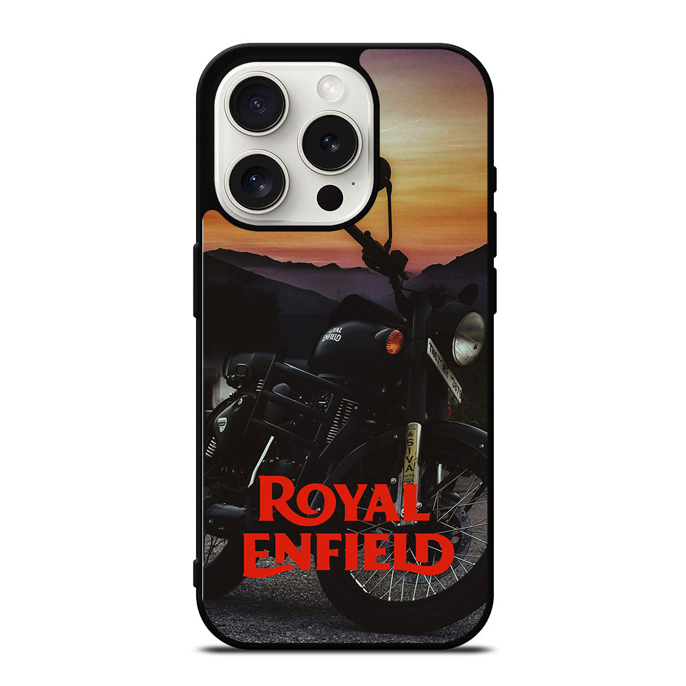 ROYAL ENFIELD MOTORCYCLE 2 iPhone 15 Pro Case Cover