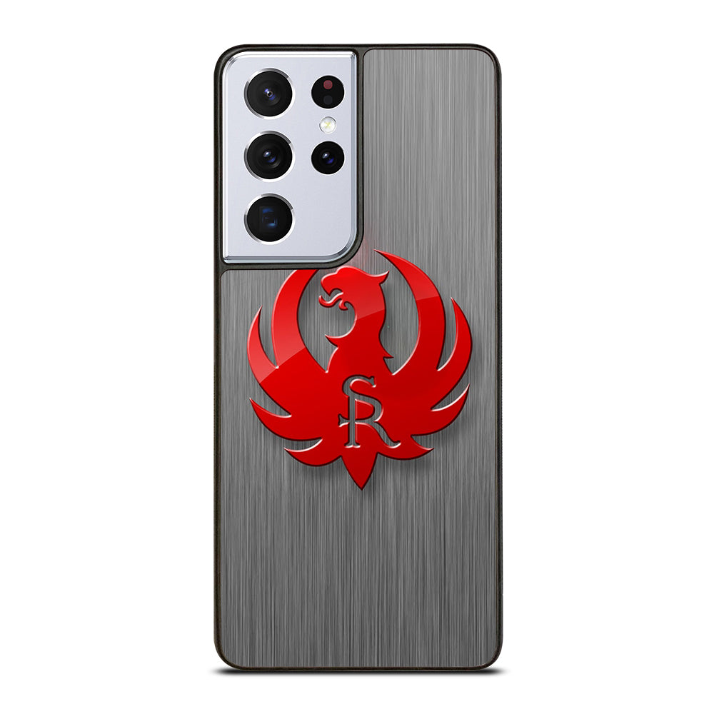 RUGER FIREARM METAL LOGO Samsung Galaxy S21 Ultra Case Cover