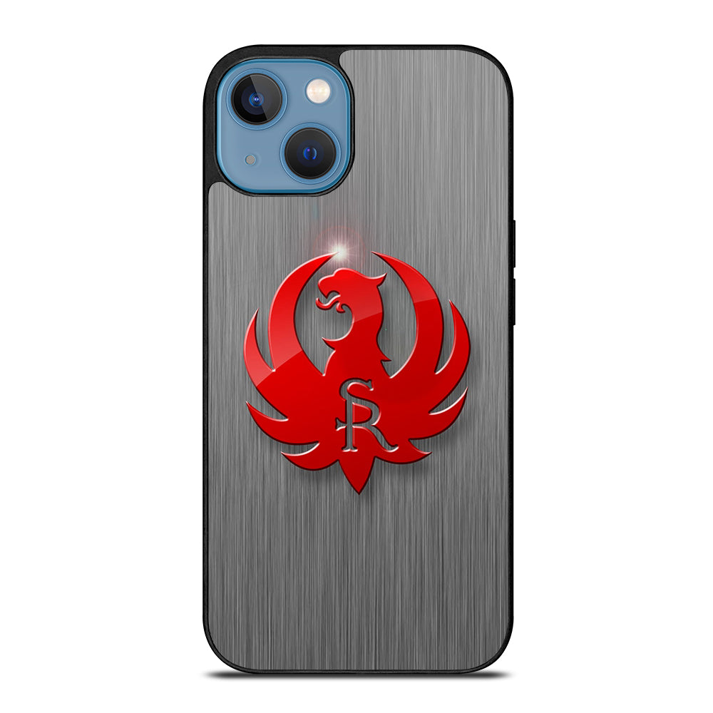 RUGER FIREARM METAL LOGO iPhone 13 Case Cover