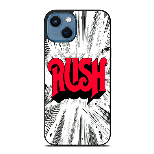 RUSH ROCK BAND LOGO iPhone 14 Case Cover