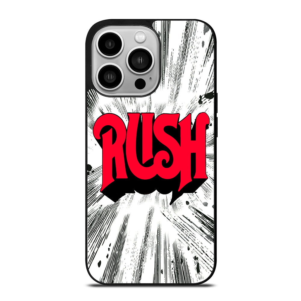 RUSH ROCK BAND LOGO iPhone 14 Pro Case Cover