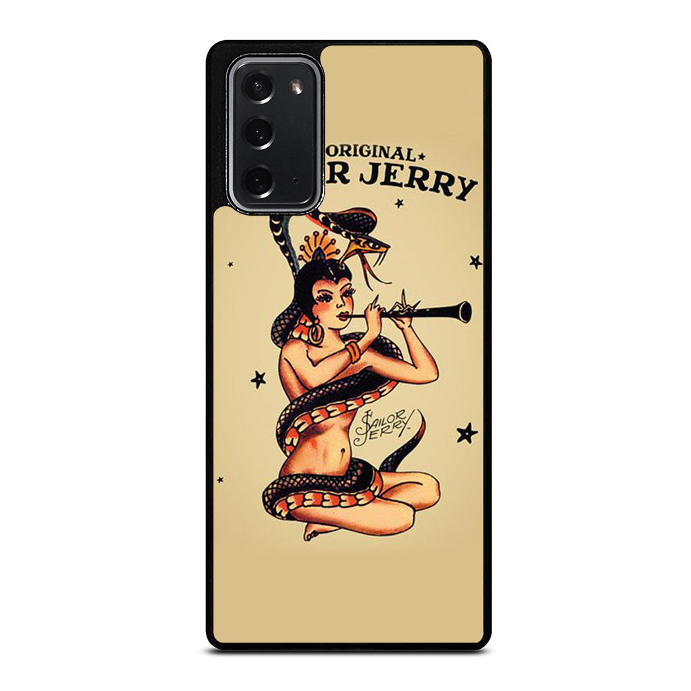 SAILOR JERRY GIRLL TATTOO 2 Samsung Galaxy Note 20 Case Cover