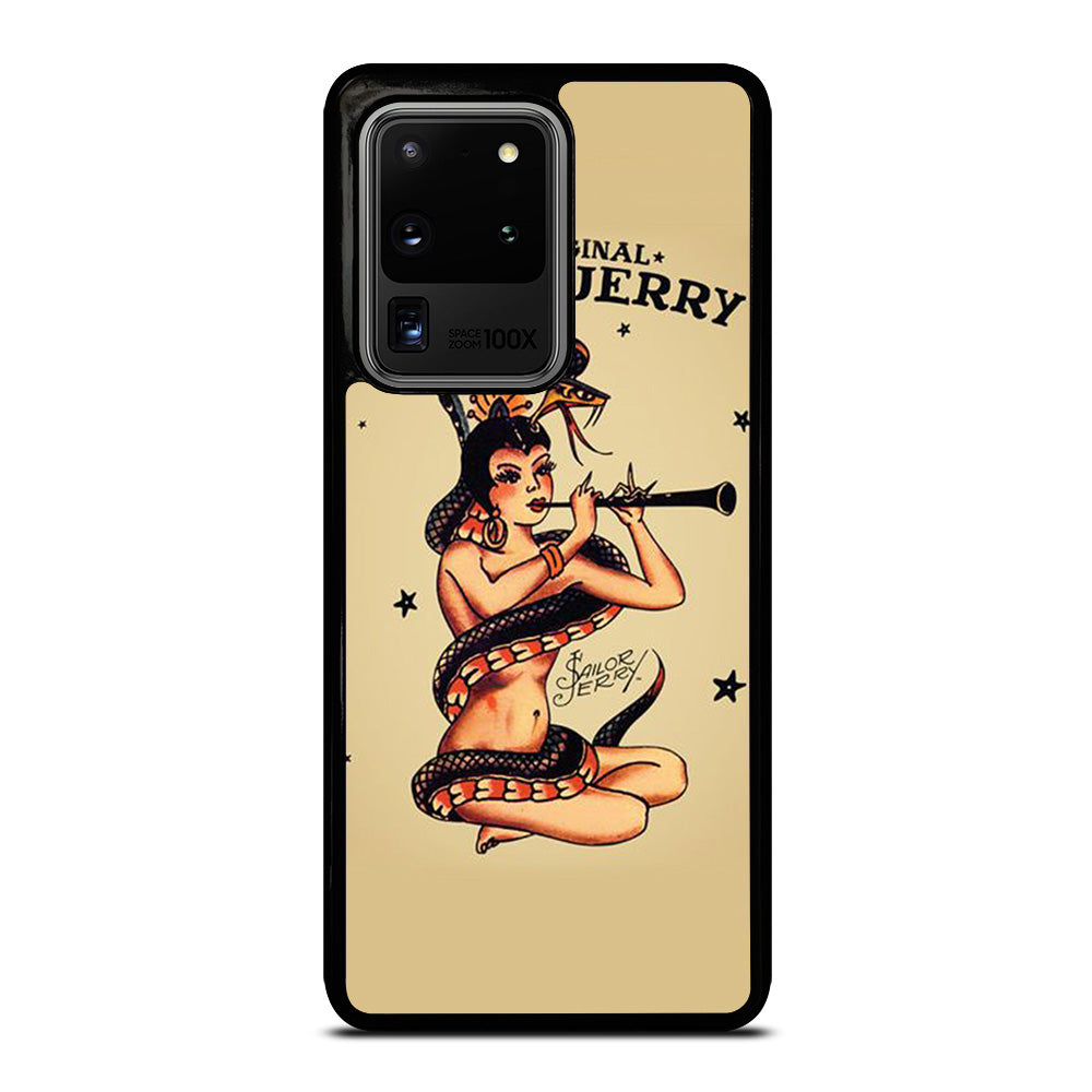 SAILOR JERRY GIRLL TATTOO 2 Samsung Galaxy S20 Ultra Case Cover