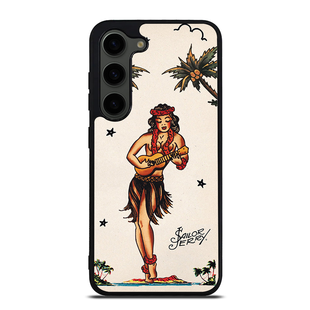 SAILOR JERRY GIRL TATTOO Samsung Galaxy S23 Plus Case Cover
